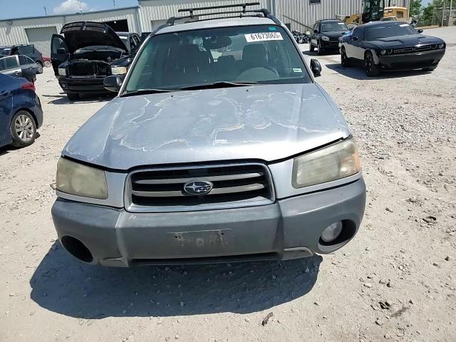 2003 Subaru Forester 2.5X VIN: JF1SG63693G766172 Lot: 61673065