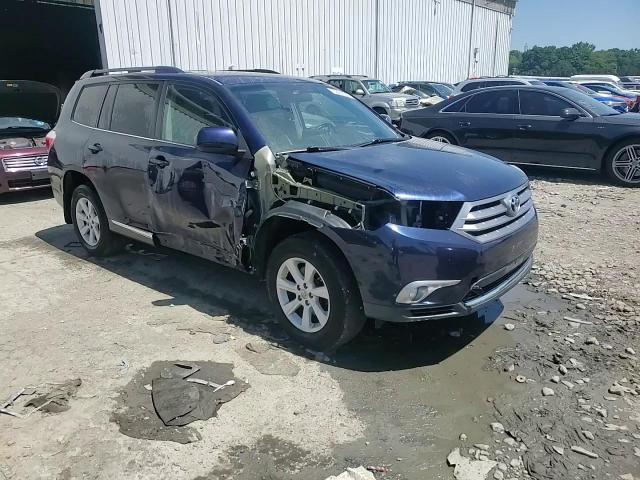 2013 Toyota Highlander Base VIN: 5TDBK3EH8DS191124 Lot: 62282245