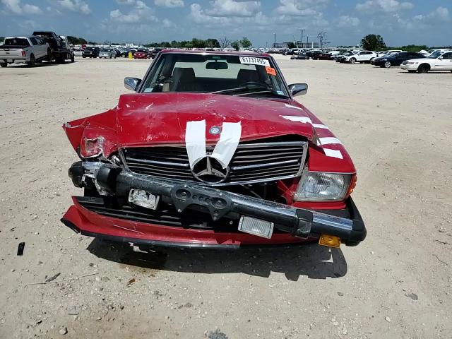 1988 Mercedes-Benz 560 Sl VIN: WDBBA48D3JA085639 Lot: 61737495