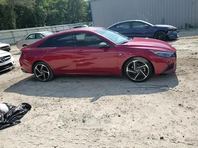 2022 Hyundai Elantra N Line VIN: KMHLR4AF9NU287010 Lot: 61861695