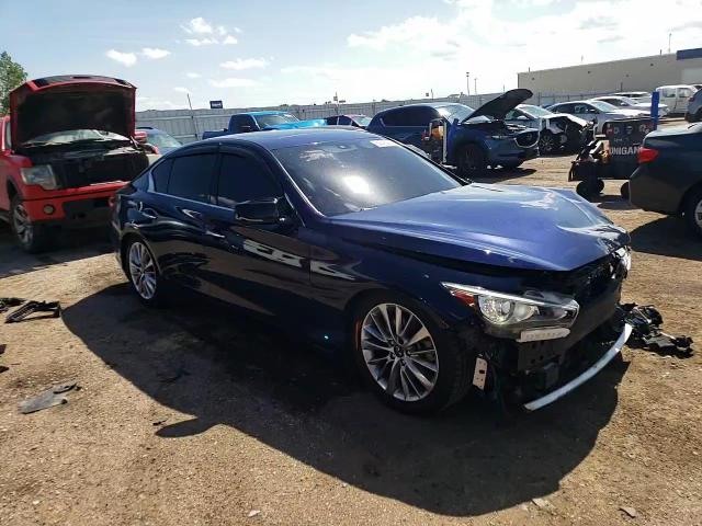 2021 Infiniti Q50 Luxe VIN: JN1EV7BR6MM753691 Lot: 62216915