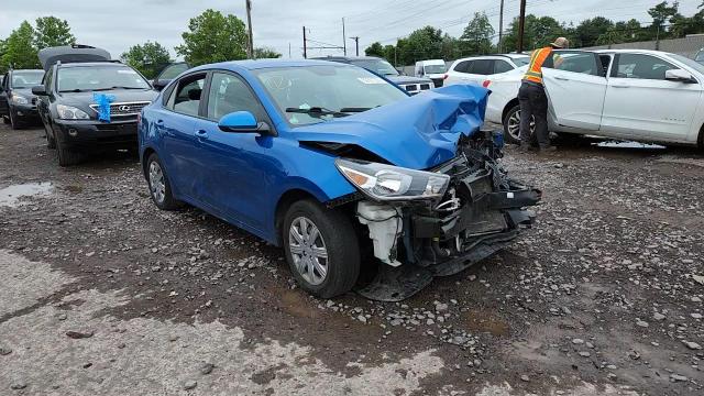 2022 Kia Rio Lx VIN: 3KPA24ADXNE452589 Lot: 62651305