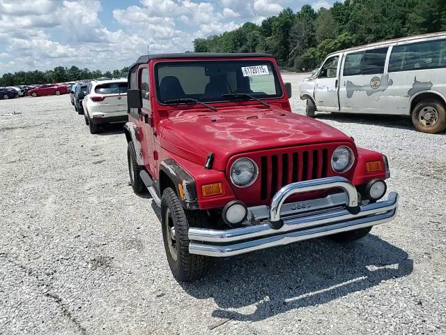 2001 Jeep Wrangler / Tj Sport VIN: 1J4FA49S51P365327 Lot: 61720115
