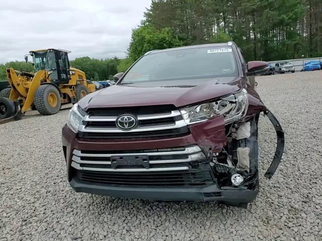 2019 Toyota Highlander Se VIN: 5TDJZRFH0KS985377 Lot: 60721915