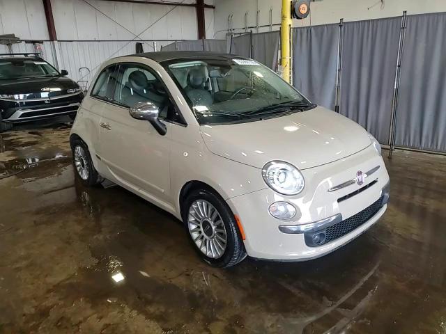 2012 Fiat 500 Lounge VIN: 3C3CFFER4CT382843 Lot: 63060105