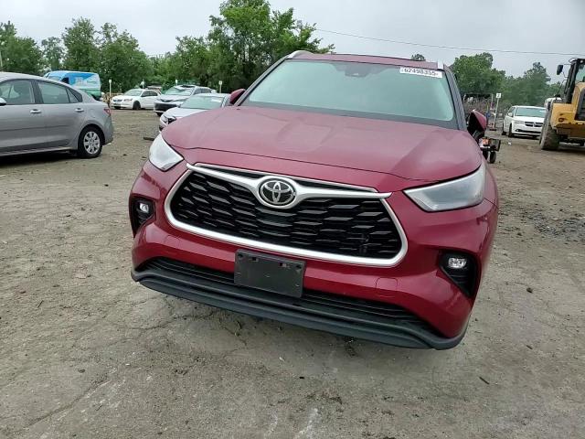 2022 Toyota Highlander Xle VIN: 5TDGZRBH8NS245421 Lot: 62498355