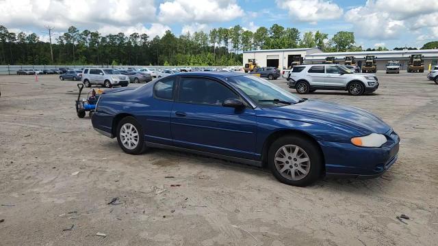 2003 Chevrolet Monte Carlo Ls VIN: 2G1WW12E639244651 Lot: 63062315