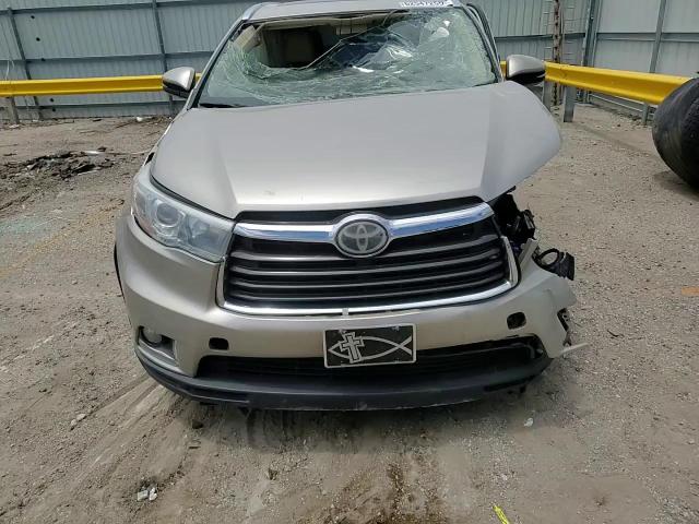 2014 Toyota Highlander Limited VIN: 5TDDKRFH3ES054376 Lot: 62547255