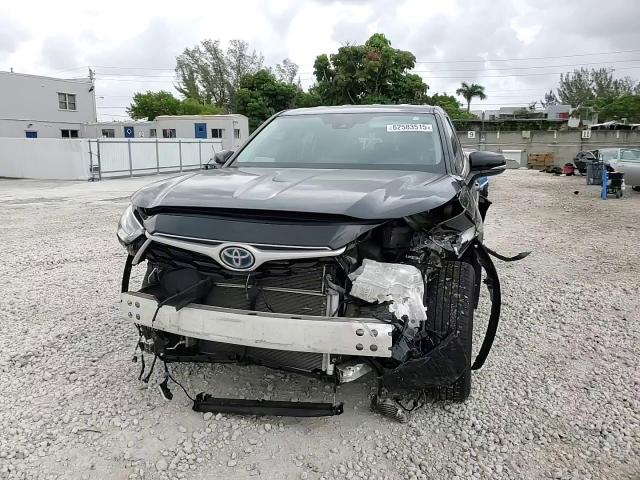 2021 Toyota Highlander Hybrid Le VIN: 5TDZARAH4MS509640 Lot: 62583515