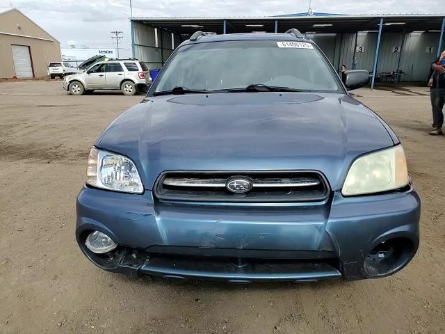 2005 Subaru Baja Sport VIN: 4S4BT62C956101564 Lot: 61406125
