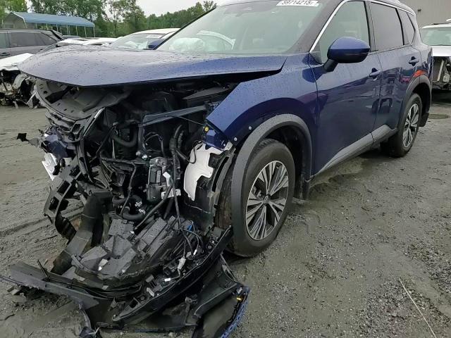 2022 Nissan Rogue Sv VIN: 5N1BT3BA8NC698477 Lot: 59714215