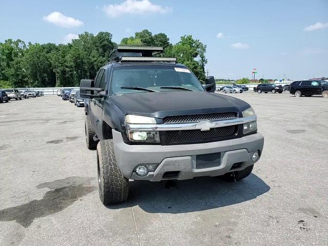 2002 Chevrolet Avalanche K1500 VIN: 3GNEK13T72G132125 Lot: 61179215