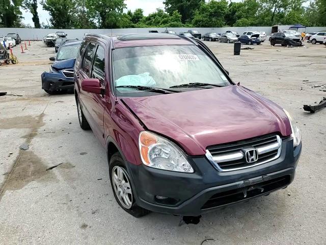 2003 Honda Cr-V Ex VIN: JHLRD78843C041624 Lot: 62926635