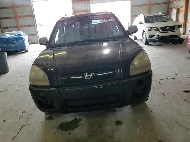 2007 Hyundai Tucson Gls VIN: KM8JM12B87U636807 Lot: 59818845