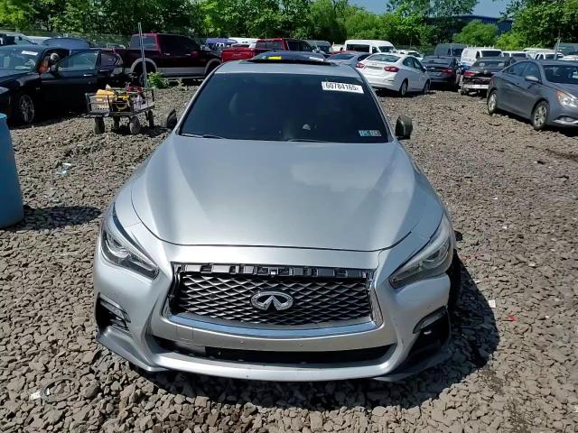2019 Infiniti Q50 Red Sport 400 VIN: JN1FV7AR0KM830297 Lot: 60784165