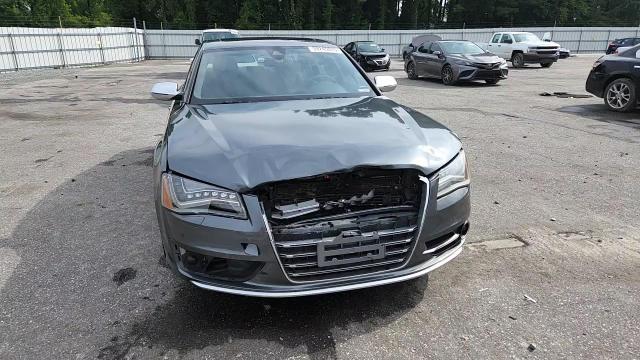 2013 Audi S8 Quattro VIN: WAUD2AFD4DN033570 Lot: 59245015