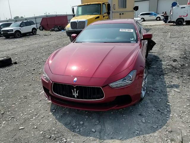 2016 Maserati Ghibli S VIN: ZAM57RSA2G1182229 Lot: 59701465