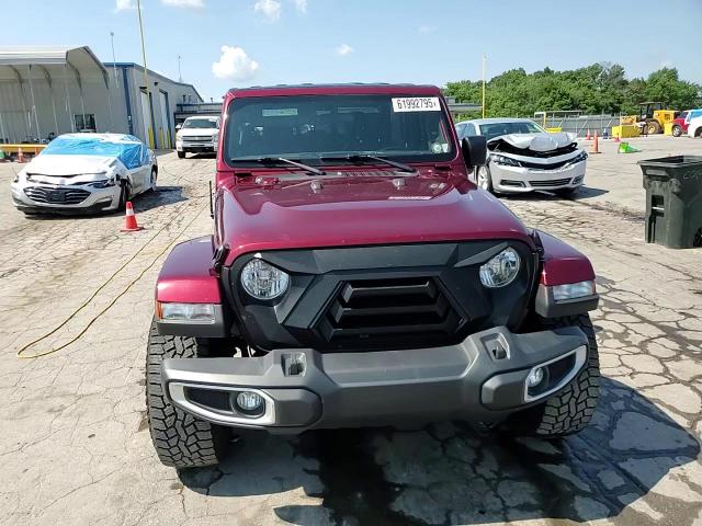 2021 Jeep Gladiator Sport VIN: 1C6HJTAG5ML598725 Lot: 61992795