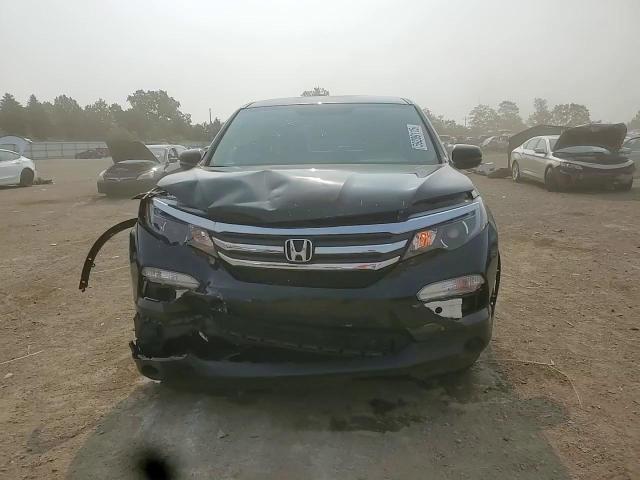 2017 Honda Pilot Lx VIN: 5FNYF6H14HB053900 Lot: 59289115