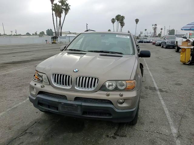 2004 BMW X5 3.0I VIN: 5UXFA13574LU35847 Lot: 60928145