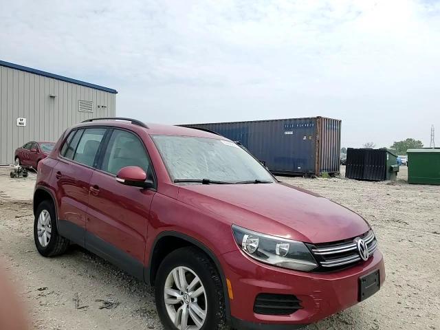 2016 Volkswagen Tiguan S VIN: WVGBV7AX6GW030542 Lot: 60496805