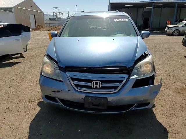 2006 Honda Odyssey Exl VIN: 5FNRL38616B091637 Lot: 61840085