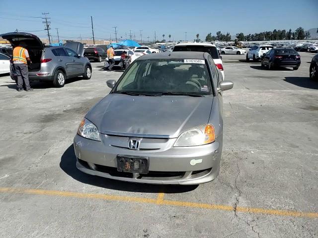 2003 Honda Civic Hybrid VIN: JHMES95673S029777 Lot: 61424585