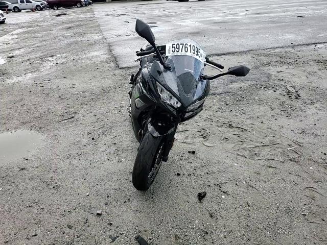 2025 Kawasaki Ex650 R VIN: ML5EXER19SDAE7459 Lot: 59761995