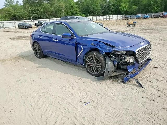 2019 Genesis G70 Elite VIN: KMTG74LE1KU037807 Lot: 59499075