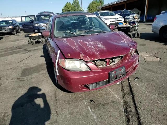 2002 Mazda Protege Dx VIN: JM1BJ225321605590 Lot: 61098175