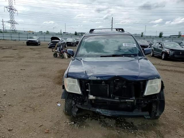2006 Nissan Pathfinder Le VIN: 5N1AR18W76C623109 Lot: 61998355