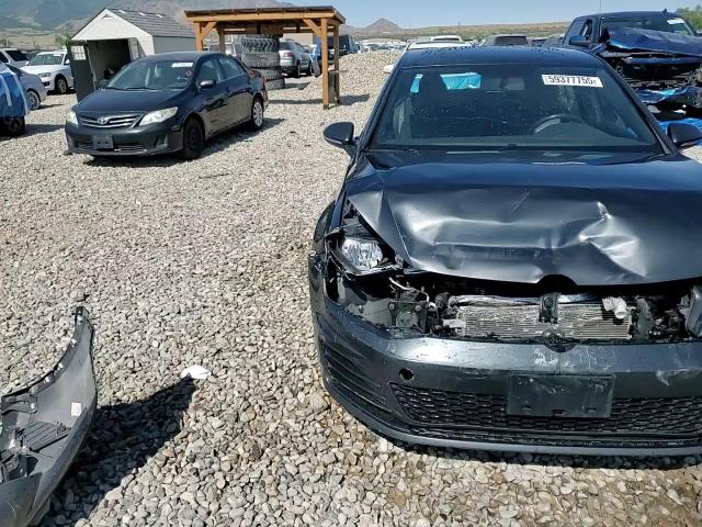 2017 Volkswagen Gti S VIN: 3VW4T7AU2HM014992 Lot: 59377755
