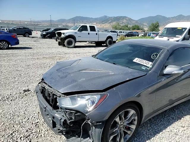 2015 Hyundai Genesis Coupe 3.8L VIN: KMHHU6KJ3FU128147 Lot: 61855345