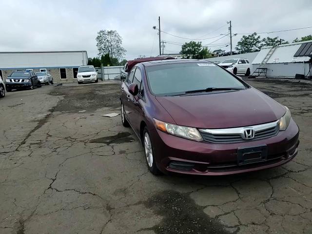 2012 Honda Civic Exl VIN: 2HGFB2F9XCH592725 Lot: 61435405