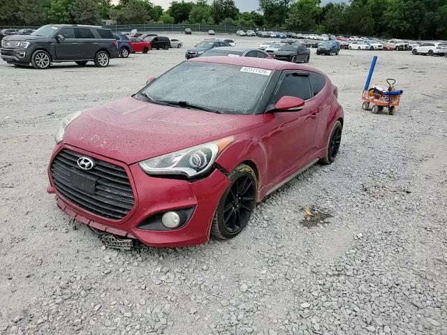 2015 Hyundai Veloster Turbo VIN: KMHTC6AE4FU227609 Lot: 62311125