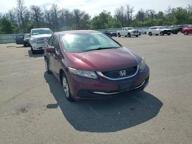 2014 Honda Civic Lx VIN: 19XFB2F53EE207595 Lot: 62738375