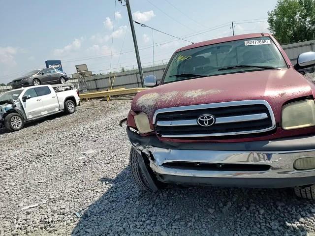 2002 Toyota Tundra Access Cab Sr5 VIN: 5TBRN34112S233861 Lot: 62477665