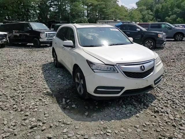 2015 Acura Mdx VIN: 5FRYD4H27FB011395 Lot: 62630475