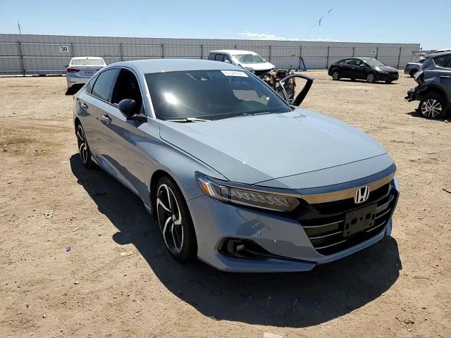 2022 Honda Accord Sport VIN: 1HGCV1F30NA072518 Lot: 61528084