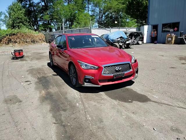 JN1FV7AR3JM480940 2018 Infiniti Q50 Red Sport 400