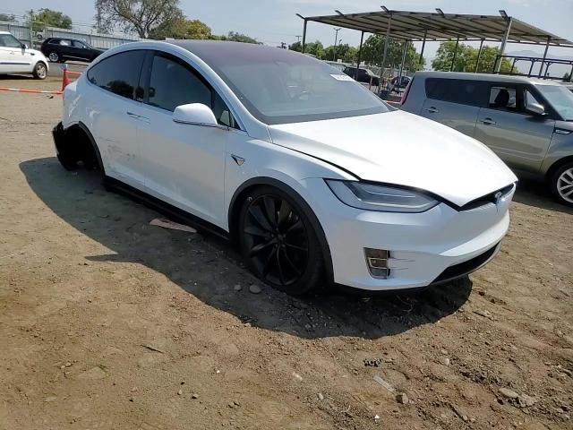 2020 Tesla Model X VIN: 5YJXCAE29LF232740 Lot: 64187434