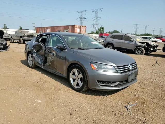 2012 Volkswagen Passat Se VIN: 1VWBP7A36CC008206 Lot: 63912204