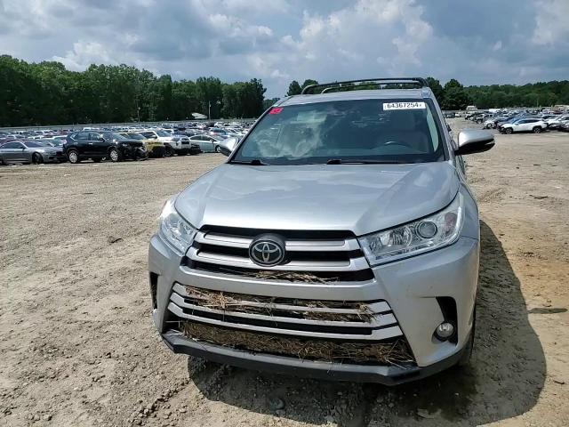 2019 Toyota Highlander Se VIN: 5TDJZRFH8KS952711 Lot: 64367254