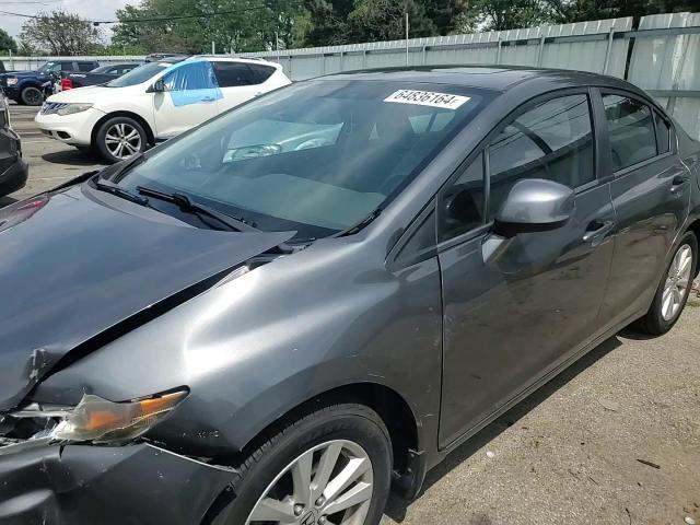 19XFB2F95CE023274 2012 Honda Civic Exl