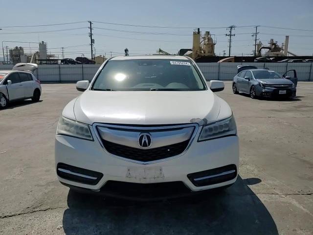 2016 Acura Mdx Technology VIN: 5FRYD3H68GB006592 Lot: 64705234