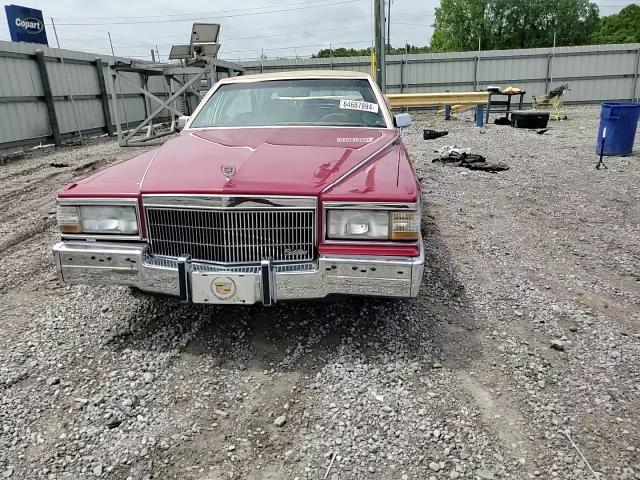 1991 Cadillac Brougham VIN: 1G6DW5474MR703030 Lot: 64687894