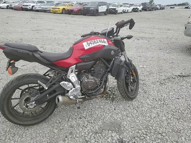 2015 Yamaha Fz07 VIN: JYARM06EXFA000262 Lot: 64562464