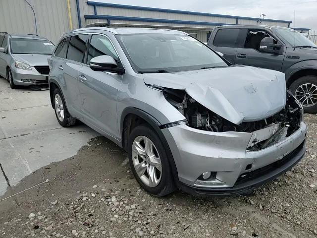 2015 Toyota Highlander Limited VIN: 5TDDKRFH5FS095528 Lot: 64692135
