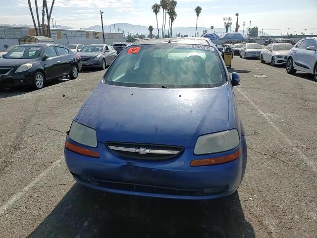 2007 Chevrolet Aveo Base VIN: KL1TD66687B763065 Lot: 65028715