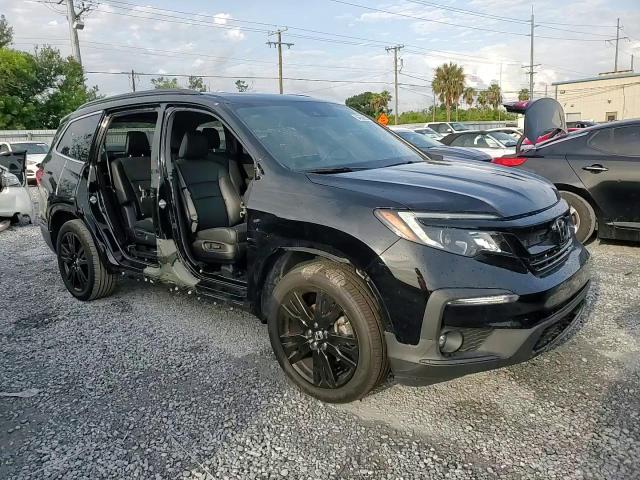 2022 Honda Pilot Se VIN: 5FNYF5H27NB027631 Lot: 64650265